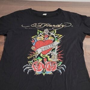 Ed hardy t-shirt black